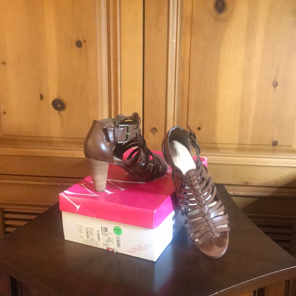 Nine & Co Gladiator Shoes
